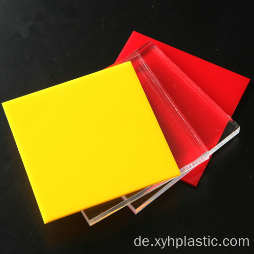 Acrylplatte mit laserschneidem Guss Acrylplatine